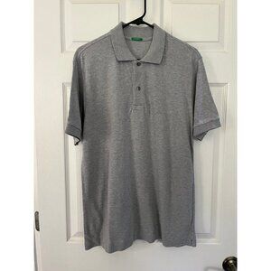 United Colors of Benetton Grey Polo Shirt
